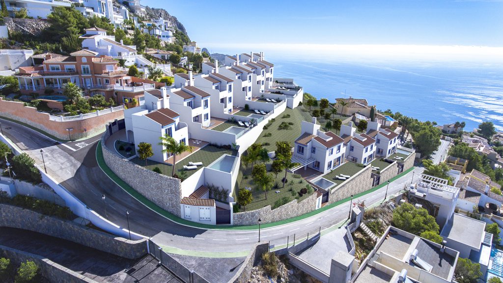 Venta chalet obra nueva Altea